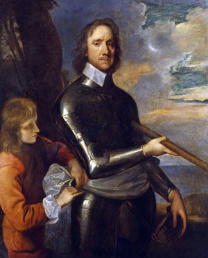 Oliver Cromwell's portrait
