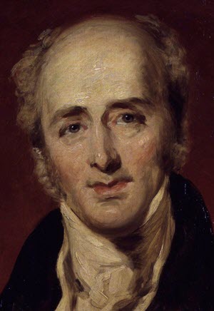 Portrait painting by an unknown artist
after Sir Thomas Lawrence c. 1828