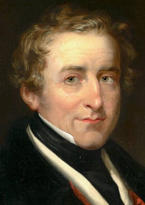 A portrait painting by Henry William Pickersgill