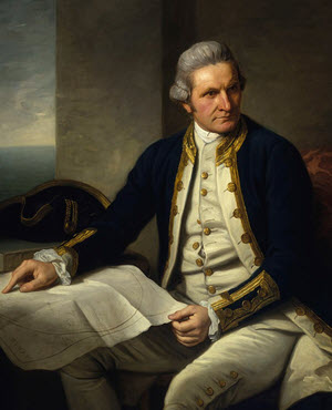 James Cook's portrait