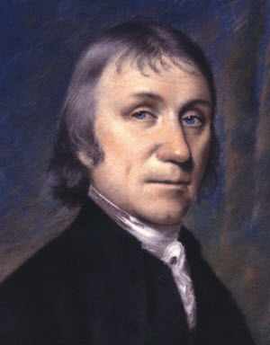 Joseph Priestley's portrait