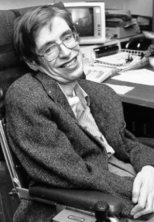 Stephen Hawkings's portrait