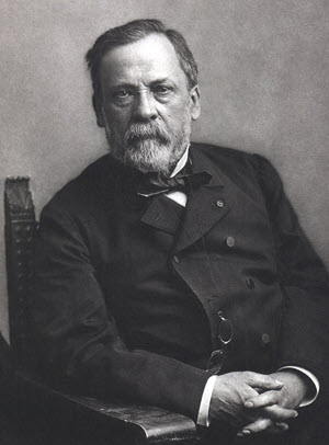 Studio portrait of Louis Pasteur
