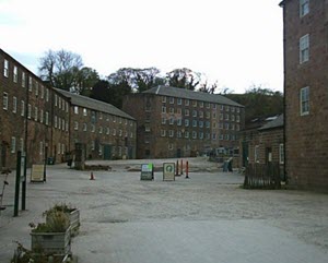 Arkwight's Mill at Cromford, Derbyshire, England
