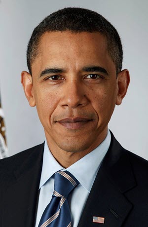 Barack Obama's portrait